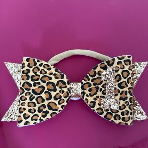Head band bow used for wild one birthday party